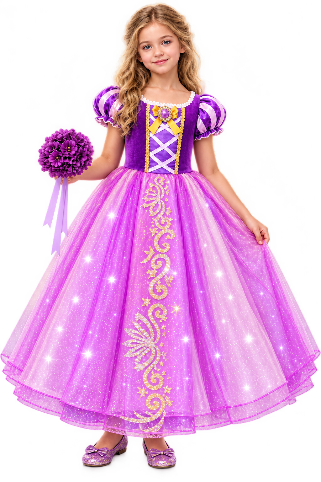Magical Purple Princess Costume
