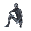 Black Panther Inspired Costume – Kids Superhero Bodysuit