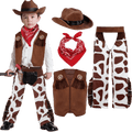 Kids Cowboy Sheriff Costume Set – Wild West Adventure Outfit