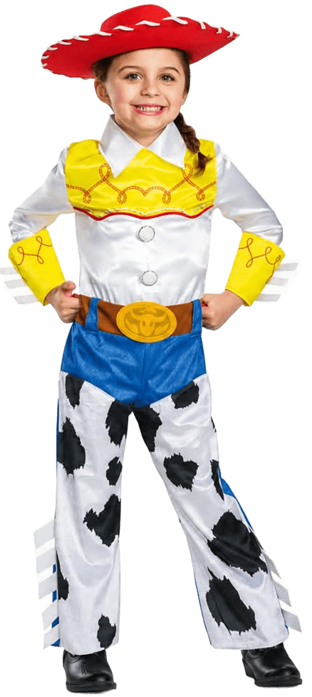 Girls’ Classic Cowgirl Halloween Costume Set